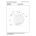 Lucide wall luminaire MERLINA E14 IP20, pink