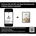 Lucide Pendelleuchte MANUELA, � 50 cm, 1xE27, gr�n
