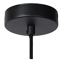 pendant luminaire JERREL oval E27 IP20, black