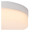 Lucide LED Deckenleuchte BISKIT Badleuchte, � 28cm, 18W, 2700K, 1150lm, IP44, wei�