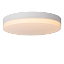 Lucide ceiling luminaire BISKIT 40 IP44, opal, white 