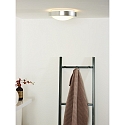Deckenleuchte FRESH Badezimmerleuchte, � 27 cm, 1xE27, IP44, Chrom matt