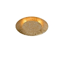 ceiling luminaire FOSKAL LED round, switchable IP20, brass 