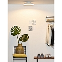 Lucide LED Deckenleuchte FOSKAL, � 34,5 cm, 1x12W, 2700K, wei�