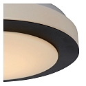 LED Deckenleuchte DIMY Badleuchte, � 28,6 cm, 1x12W, 3000K, IP21, dimmbar, schwarz