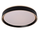 Lucide ceiling luminaire NURIA LED round IP20, black dimmable