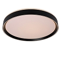 Lucide ceiling luminaire NURIA LED round IP20, black dimmable