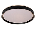 Lucide ceiling luminaire NURIA LED round IP20, black dimmable