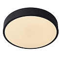 Lucide LED Deckenleuchte UNAR, � 30 cm, 1x18W, 2700K, dimmbar, schwarz