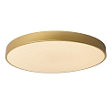LED Deckenleuchte UNAR, � 60 cm, 1x60W, 2700K, dimmbar, Gold matt, messing