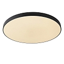 Lucide LED Deckenleuchte UNAR, � 80 cm, 1x80W, 2700K, dimmbar, schwarz