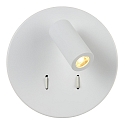 Lucide LED Wandleuchte BENTJER, � 14 cm, 1x11W, 3000K, wei�