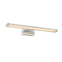 LED Spiegelleuchte Badezimmerleuchte ONNO, 1x11W, 3000K, IP44, Chrom matt
