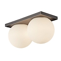 Lumexx LED Decken-/ Wandleuchte PALLA MINI DOUBLE � 10cm 18,6W DTW 1800-3000K 1028lm CRI>90 IP20, titan