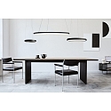 Lumexx pendant luminaire GLORIA IP20, black dimmable