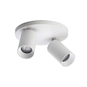 ceiling luminaire SPOTON CIRCLE 2 2 flames GU10 IP20, white