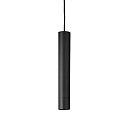 Pendelleuchte TUBE PENDANT, GU10, IP20, schwarz