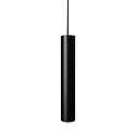 Pendelleuchte TUBE FLEX � 6cm x H 35cm 1x GU10 IP20, schwarz