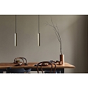 pendant luminaire TUBE FLEX PENDANT GU10 IP20, brass