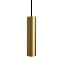 Pendelleuchte TUBE FLEX S25 � 6cm x H 25cm 1x GU10 IP20, messing
