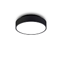 ceiling luminaire MOON C260 LED IP20, black dimmable