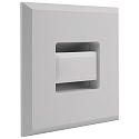 LED-Wandeinbauleuchte TINA, IP20, eckig, 8.5 x 8.5cm, 230V, 1W 10-45lm 3000K 100�, 320� drehbar, schaltbar, wei�