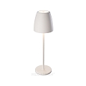 Outdoor LED  Akku Tischleuchte TAVOLA  IP54, 2W 2700K 200lm 90�, mit Touch-Dimmer + USB-C Netzteil, antikwei�