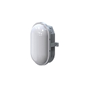 LED Ovalleuchte ZELLA NEO, IP54 IK08, 7.5/4.5W (multi), 120� 3000K 710/425lm PC-Kunststoff, schaltbar, grau / opalwei�
