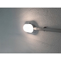 Megatron LED Ovalleuchte ZELLA NEO, IP54 IK08, 7.5/4.5W (multi), 120� 4000K 750/450lm, PC-Kunststoff, schaltbar, grau / opalwei�