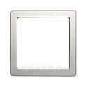 Magnetische Zierblende COVER UP zu LED Deckenleuchte PANO DIM CCT SQUARE, Stahl geb�rstet, f�r 14 x 14cm (MT76114)