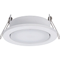 recessed luminaire MEGATRON PLANEX GX53 IP20, white, lacquered