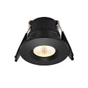 ceiling recessed luminaire LED MINI SPOT 30R 350MA flat, rigid, switchable IP20, black dimmable
