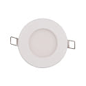 recessed downlight LED PANEL FLAT 85 R SCCT DIM C round, CCT Switch IP44, white dimmable