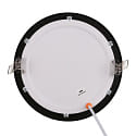 nobil� LED Einbau-Panel FLAT 170 R SCCT MP, IP44, rund, � 17cm, 11W (Multipower) 3000/4000/5700K, schaltbar, schwarz