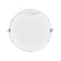 nobil� LED Einbau-Panel FLAT 300 R, IP20, � 29.5cm, 350mA (exkl. BG), UGR<19, 10W 4000K 1150lm 90�, wei�