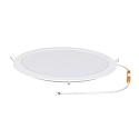 nobil� LED Einbau-Panel FLAT 300 R, IP20, � 29.5cm, 350mA (exkl. BG), UGR<19, 10W 4000K 1150lm 90�, wei�