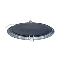 nobil� LED Einbau-Panel FLAT 300 R, IP20, � 29.5cm, 350mA (exkl. BG), UGR<19, 10W 4000K 1150lm 90�, Titan matt