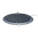 nobil� LED Einbau-Panel FLAT 300 R, IP20, � 29.5cm, 350mA (exkl. BG), UGR<19, 10W 4000K 1150lm 90�, Titan matt