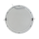 nobil� LED Einbau-Panel FLAT 300 R, IP20, � 29.5cm, 350mA (exkl. BG), UGR<19, 10W 4000K 1150lm 90�, Titan matt
