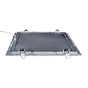recessed downlight LED PANEL FLAT 300 Q 840 350MA PRISM square, UGR < 19, excl. LED driver IP20, mat, titanium dimmable