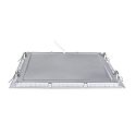 nobil� LED Einbau-Panel FLAT 300 Q, IP20, 29 x 29cm, 350mA (exkl. BG), UGR<19, 10W 3000K 1100lm 90�, Titan matt