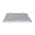 nobil� LED Einbau-Panel FLAT 300 Q, IP20, 29 x 29cm, 350mA (exkl. BG), UGR<19, 10W 3000K 1100lm 90�, Titan matt