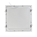 nobil� LED Einbau-Panel FLAT 300 Q, IP20, 29 x 29cm, 350mA (exkl. BG), UGR<19, 10W 3000K 1100lm 90�, Titan matt