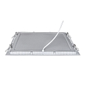 nobil� LED Einbau-Panel FLAT 300 Q, IP20, 29 x 29cm, 350mA (exkl. BG), UGR<19, 10W 3000K 1100lm 90�, Titan matt