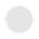 recessed downlight LED PANEL FLAT 300 R SCCT 350MA PRISM round, CCT Switch, UGR < 19, excl. LED driver IP20, white dimmable