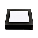 nobil� surface downlight LED PANEL FLAT 170 Q SCCT MP square, CCT Switch, switchable, multipower IP44, black 