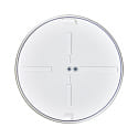 nobil� surface luminaire WD 400 R MP SENSOR RF with sensor, CCT Switch, radio controllable, switchable, multipower IP44, white 