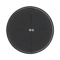 nobil� LED Aufbau-Leuchte WD 400 R MP BWM-FUNK, IP44, � 40cm, mit Sensor, 21/30W (multi) 3000/4000K, exkl. FB, schaltbar, schwarz