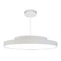 Zubeh�r f�r LED Aufbau-Leuchte WD 300 R / WD 400 R - Pendel-Rohr mit Baldachin, 95cm (3x 30.5cm), starr, Aufbau , wei�