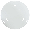 ceiling mounting LED PANEL R � 600MM / � 780MM round, mechanical, white